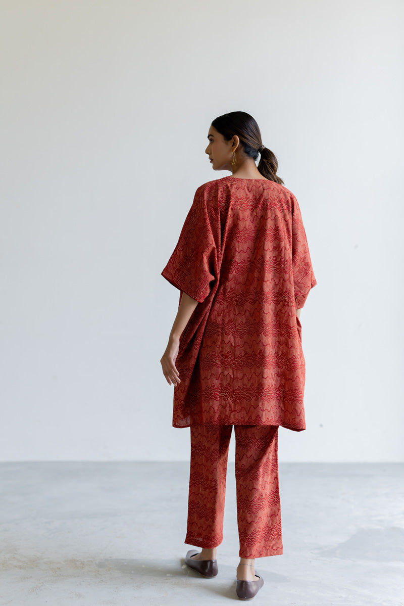Set of 2 - Kaftan Top & Pant - Nira 02