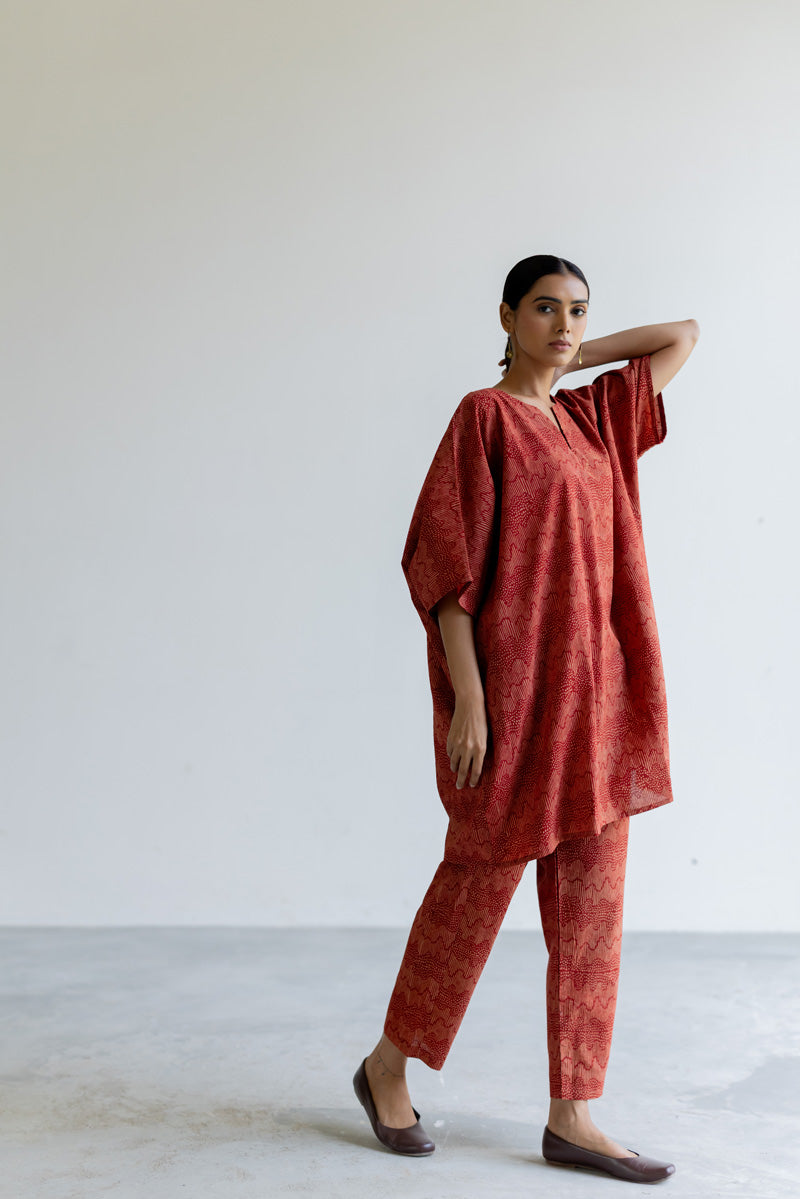 Set of 2 - Kaftan Top & Pant - Nira 02