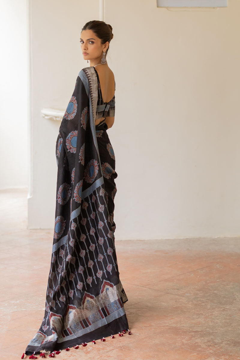 Chanderi Silk Saree - Mahnoor