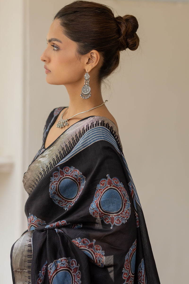 Chanderi Silk Saree - Mahnoor
