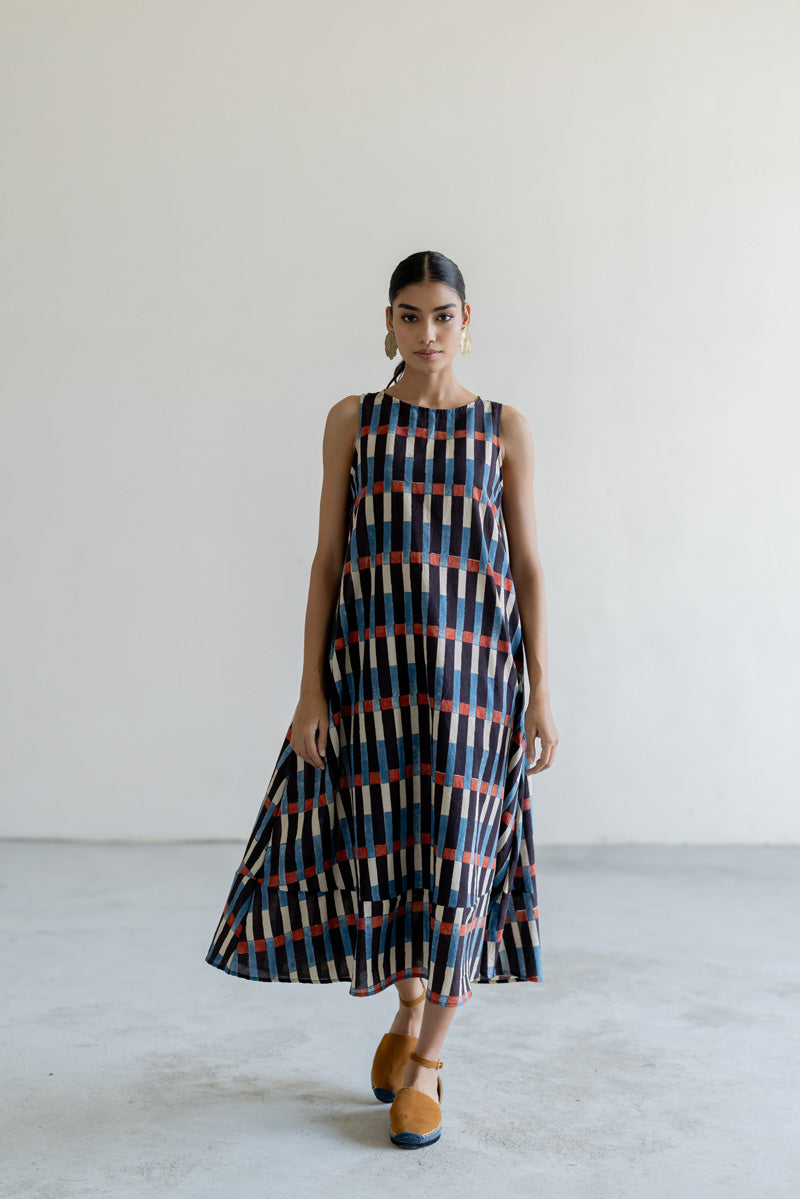 Easy Charm Dress - Drift Stripes