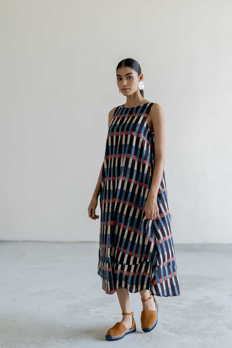 Easy Charm Dress - Drift Stripes