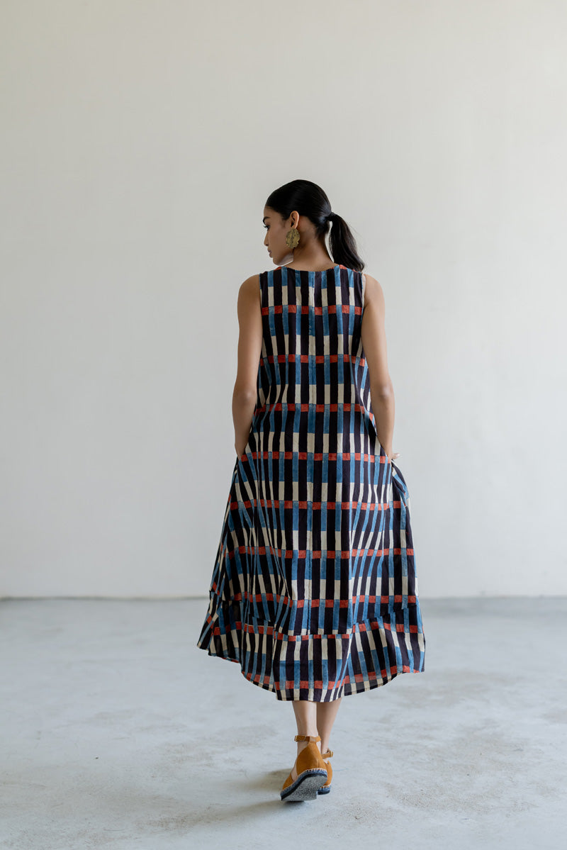 Easy Charm Dress - Drift Stripes