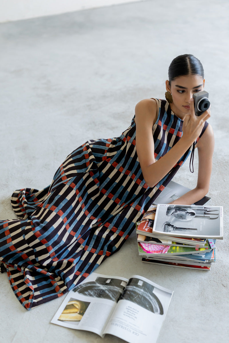 Easy Charm Dress - Drift Stripes