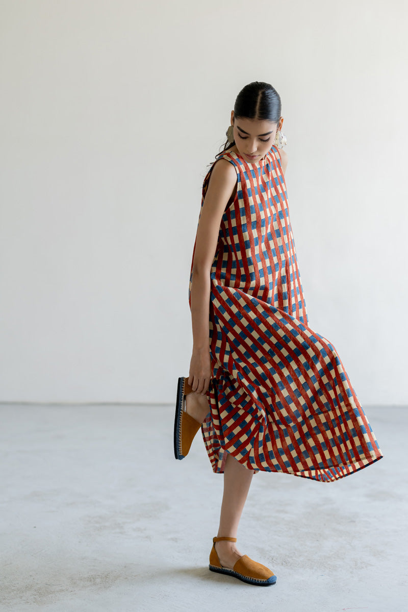 Easy Charm Dress - Dash Stripes