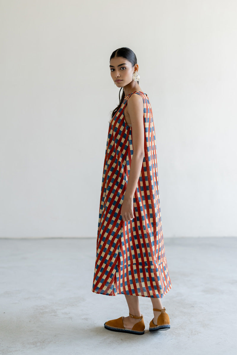 Easy Charm Dress - Dash Stripes