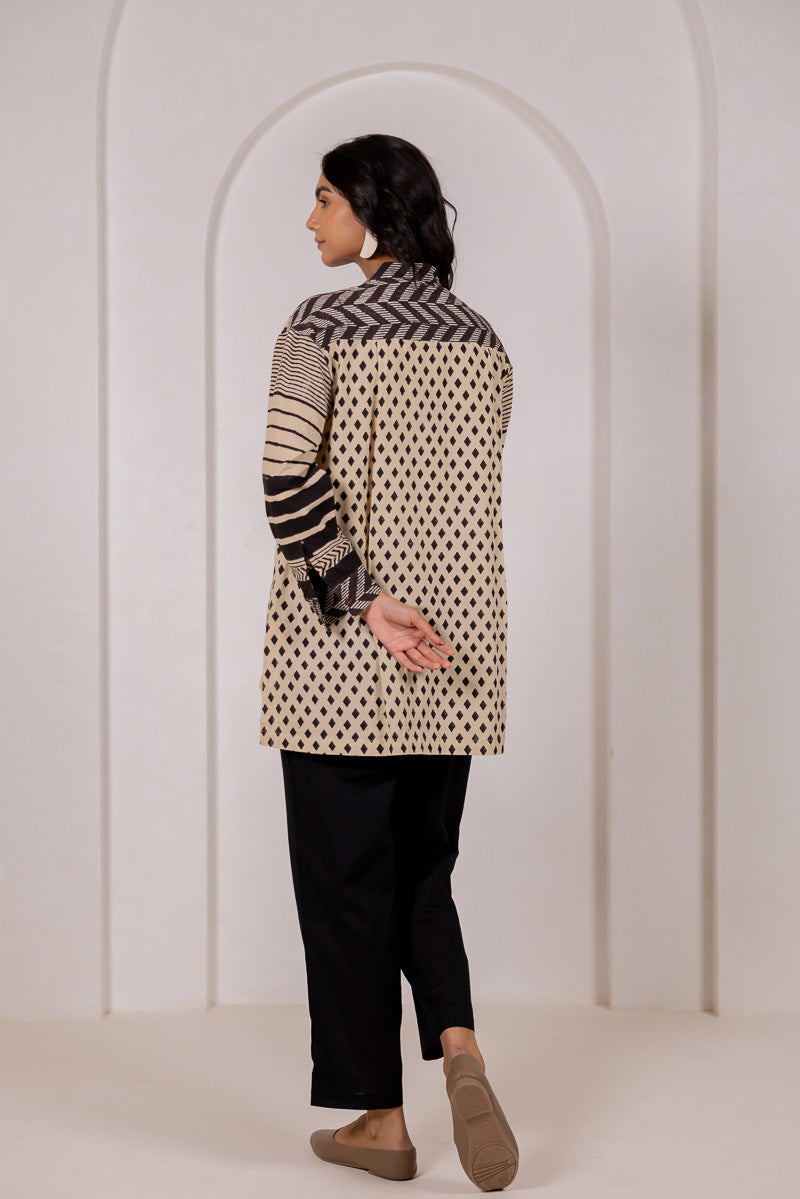 Mandarin Collar Top