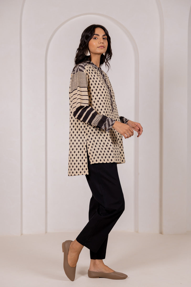 Mandarin Collar Top