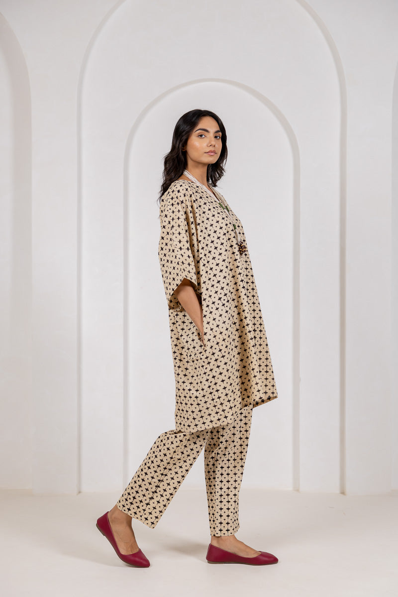 Set of 2 - Kaftan Top & Pant