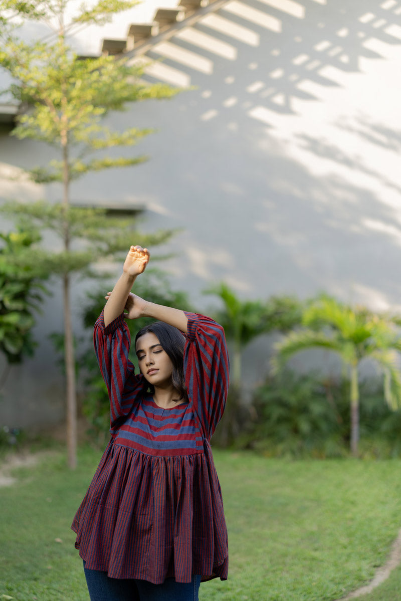 Ruyan Top - Madder Bloom
