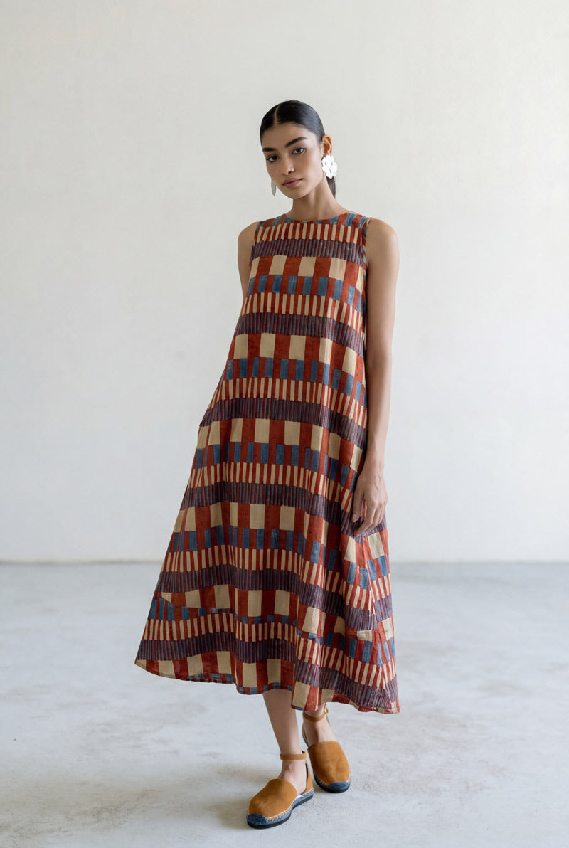 Easy Charm Dress - Shift Stripes