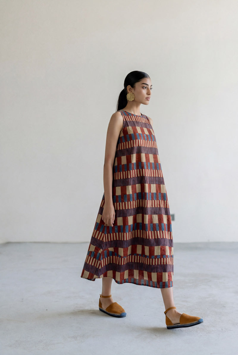 Easy Charm Dress - Shift Stripes
