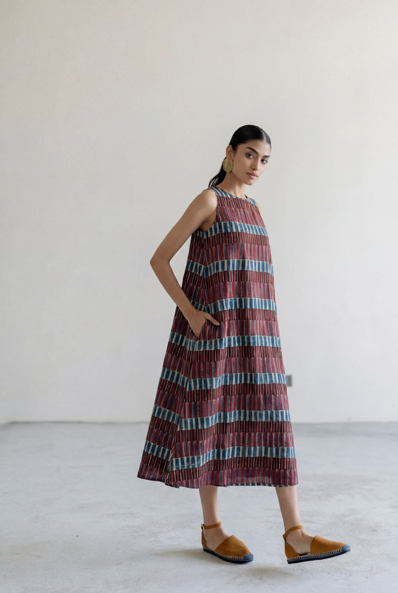 Easy Charm Dress - Echo Stripes