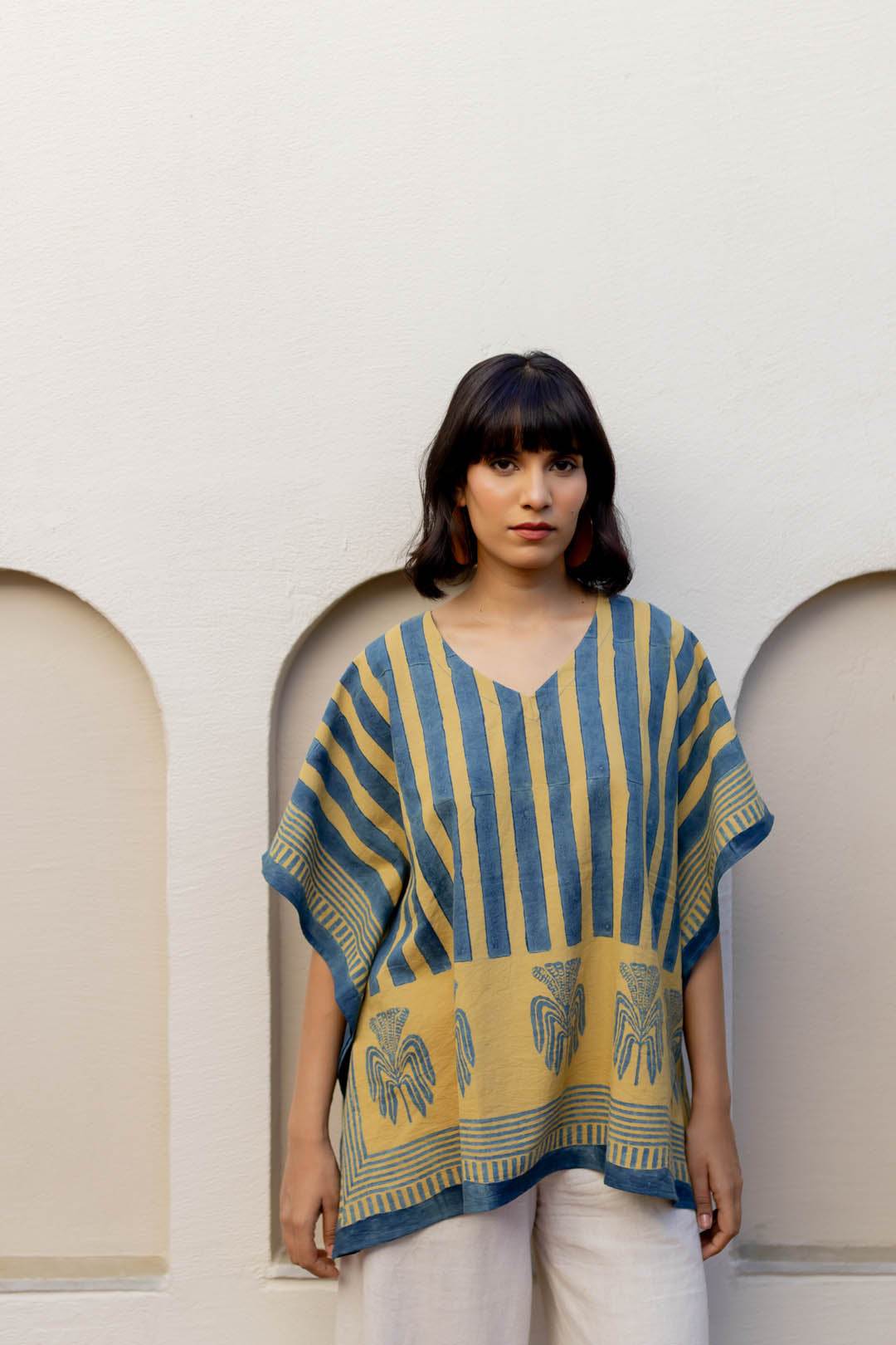 Kaftan Top - Mustard moon