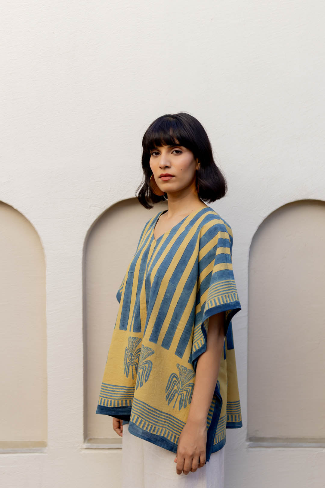 Kaftan Top - Mustard moon