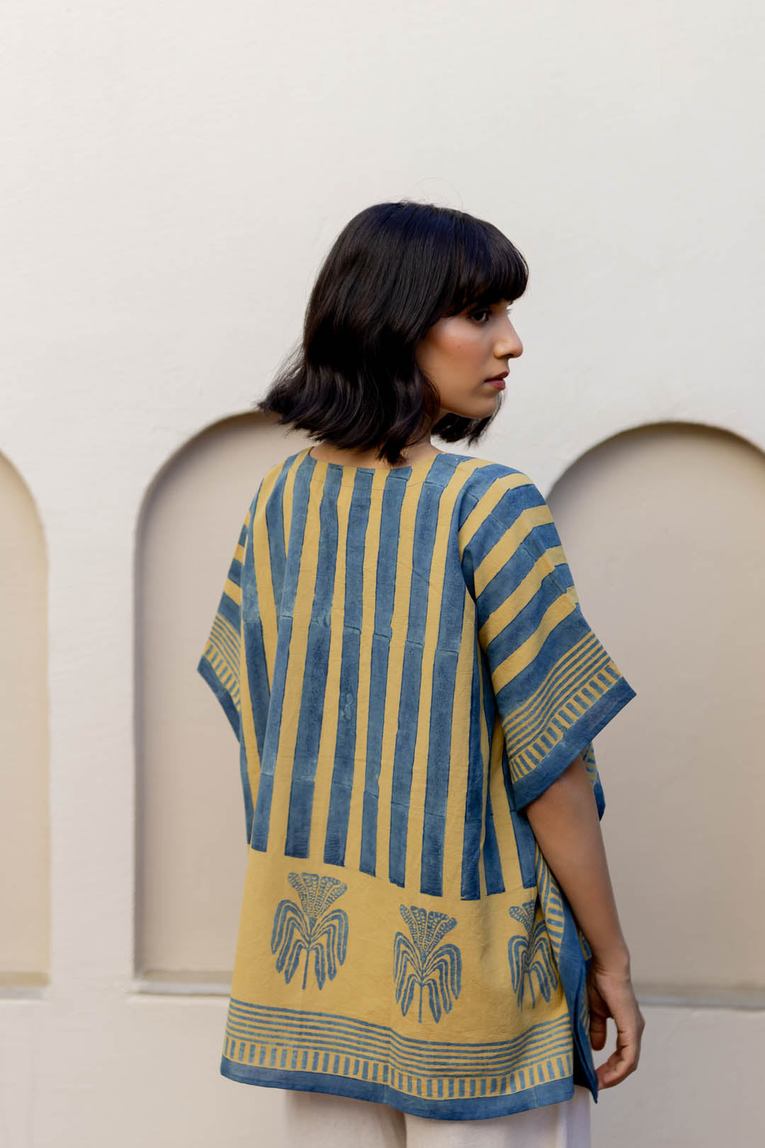 Kaftan Top - Mustard moon