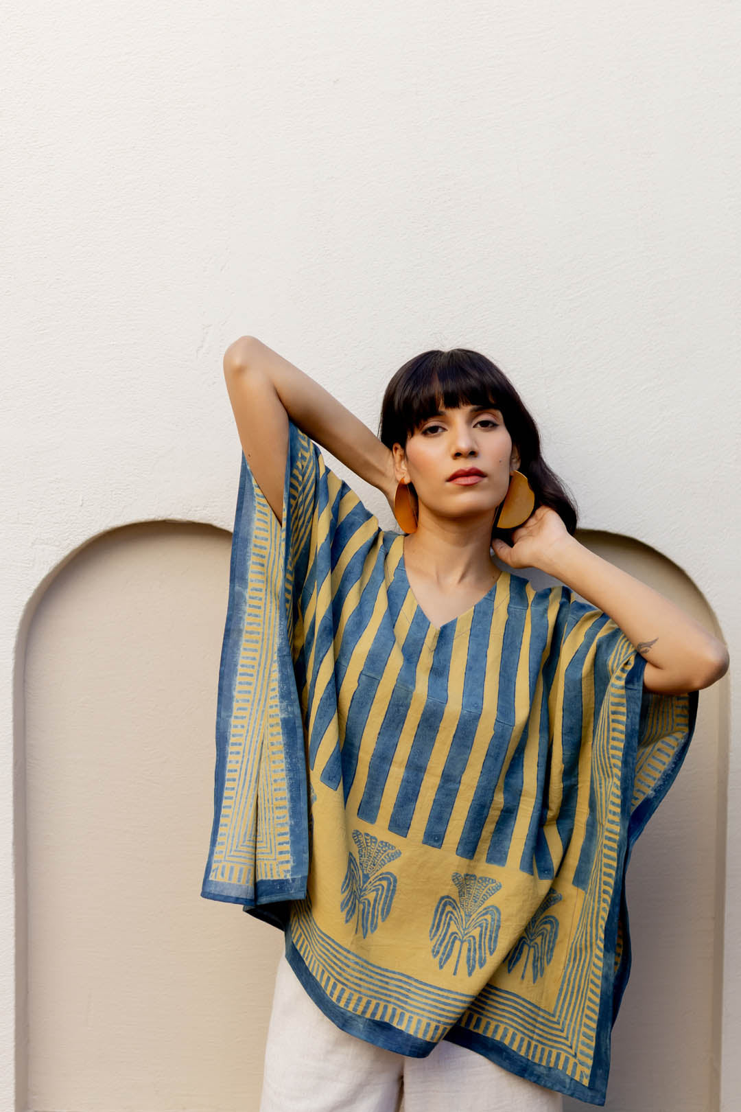 Kaftan Top - Mustard moon