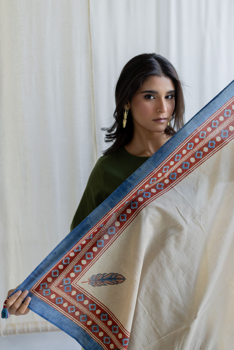 Set of 3 - Kurta, Culottes & Scarf - Mrida 13