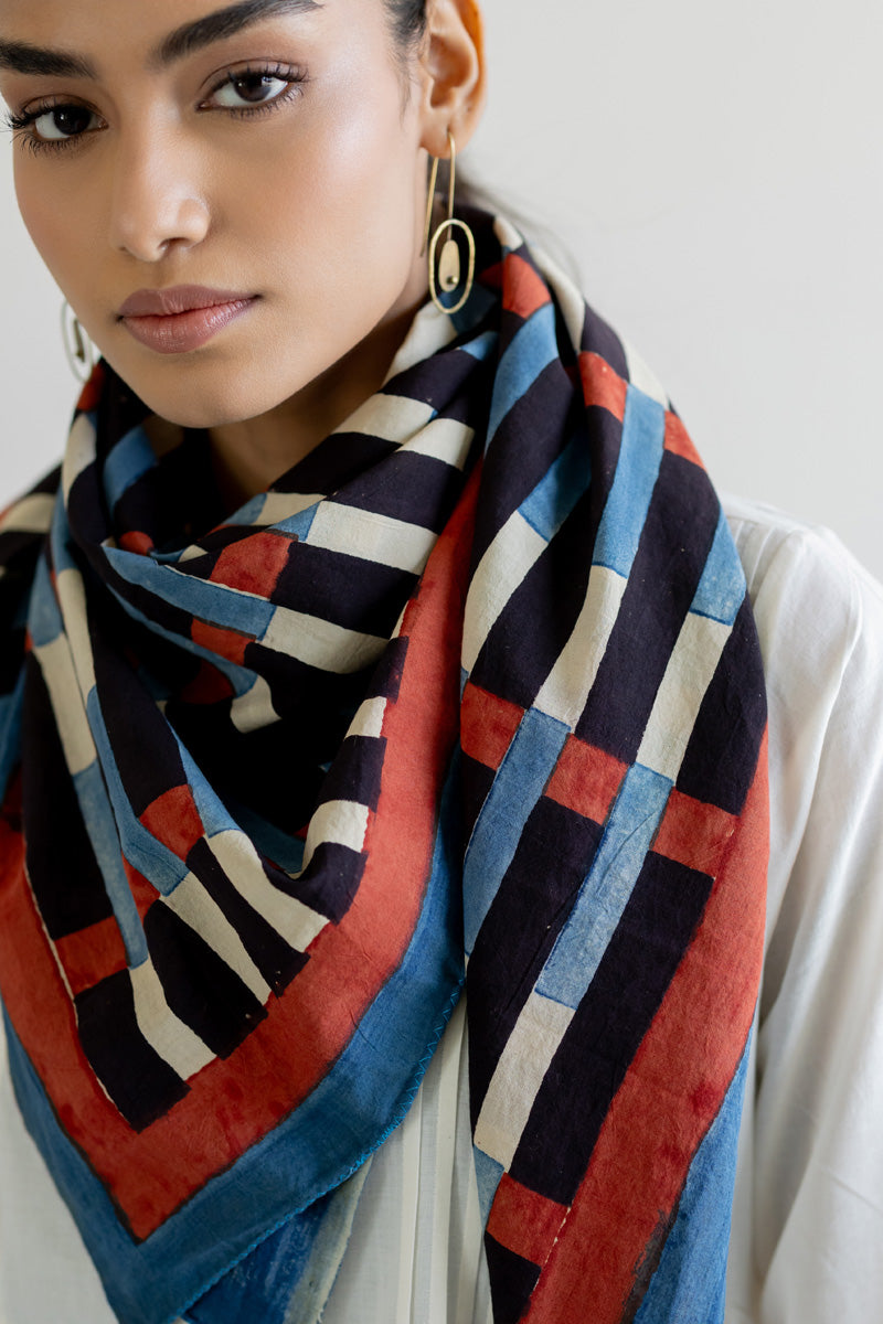 Set of 3 - Kurta, Scarf & Culotte - Ona 12