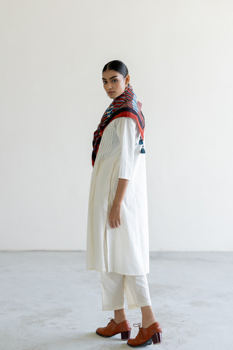 Set of 3 - Kurta, Scarf & Pant - Ona 07