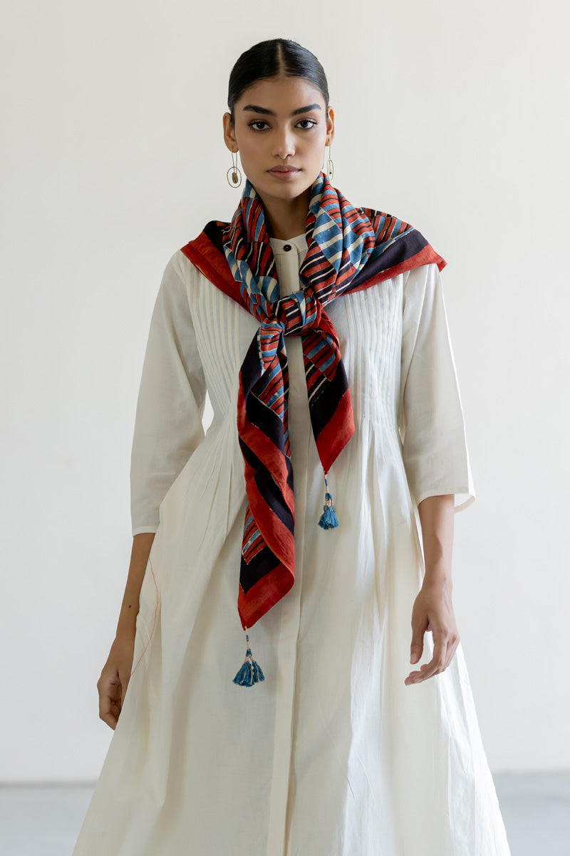 Set of 3 - Kurta, Scarf & Pant - Ona 07