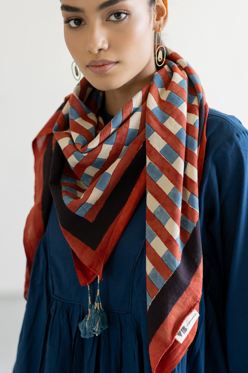 Set of 3 - Kurta, Scarf & Culotte - Ona 13