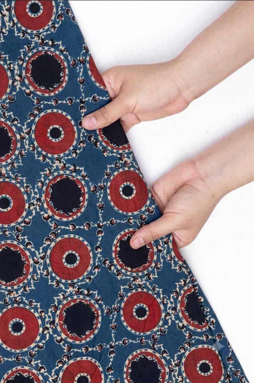 Cotton Fabric - Farhana Indigo