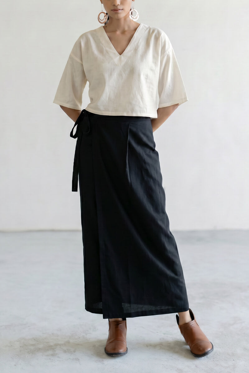 Wrap Skirt - Black