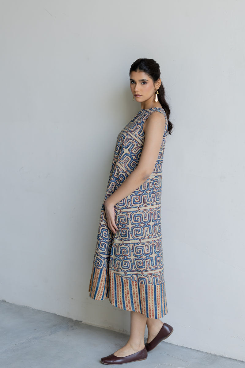 Easy Charm Dress - Prithvi Natural White