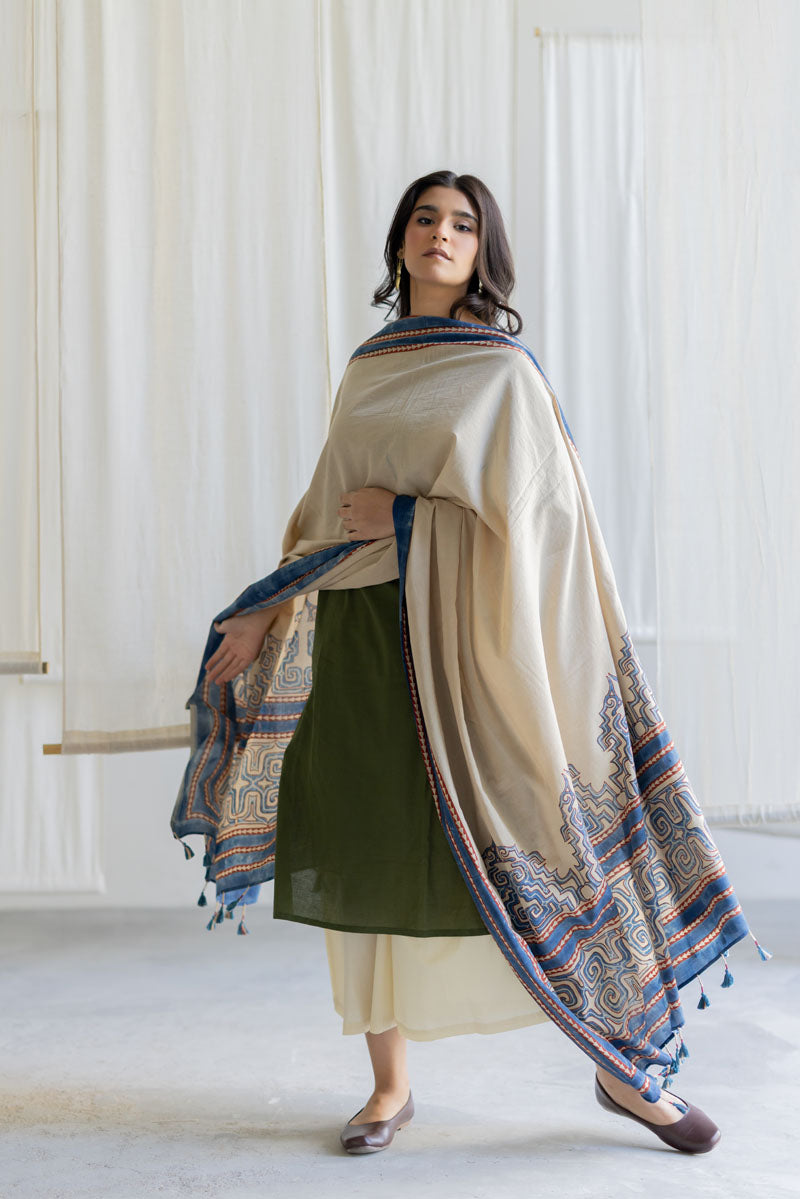 Cotton Dupatta - Prithvi