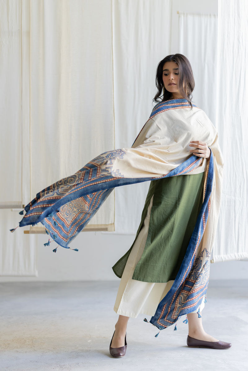 Cotton Dupatta - Prithvi