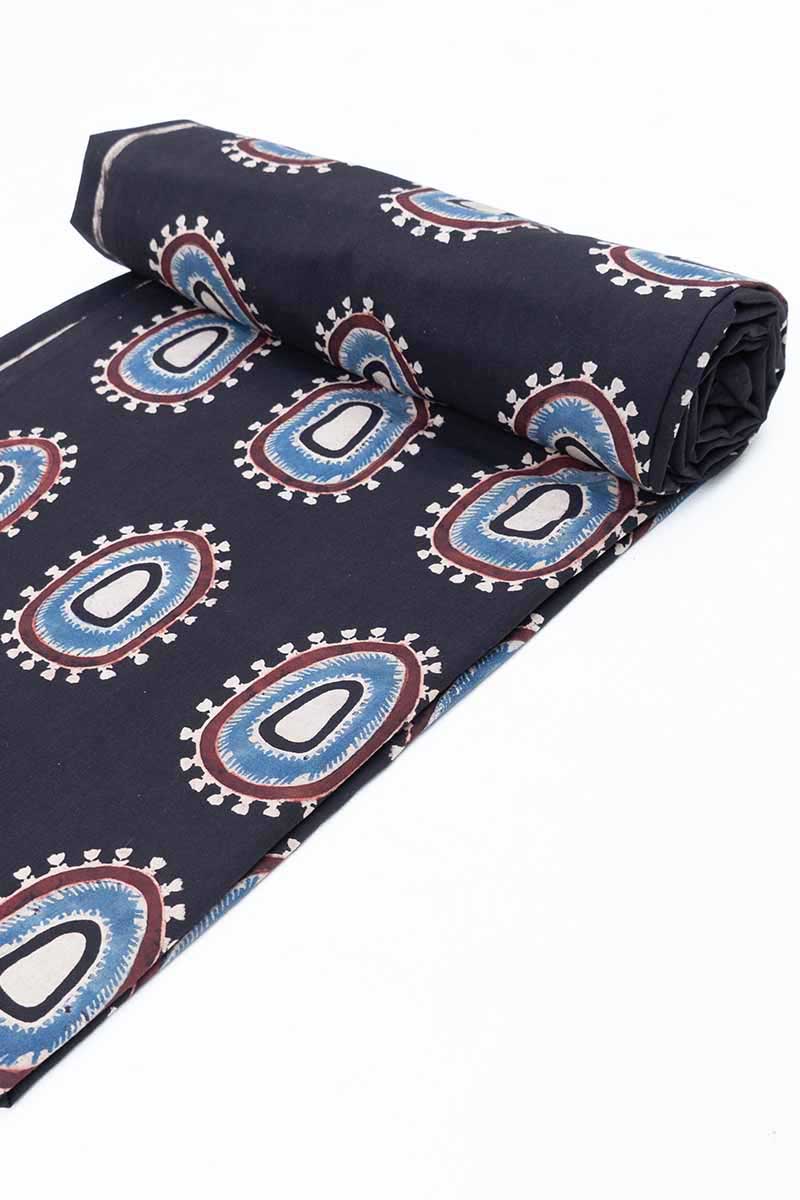 Cotton Fabric - Yuna Black