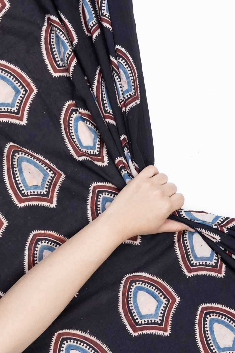 Cotton Fabric - Aya Black