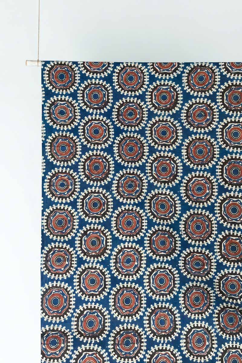 Cotton Fabric - Fara Indigo