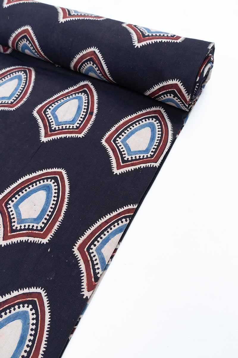 Cotton Fabric - Aya Black