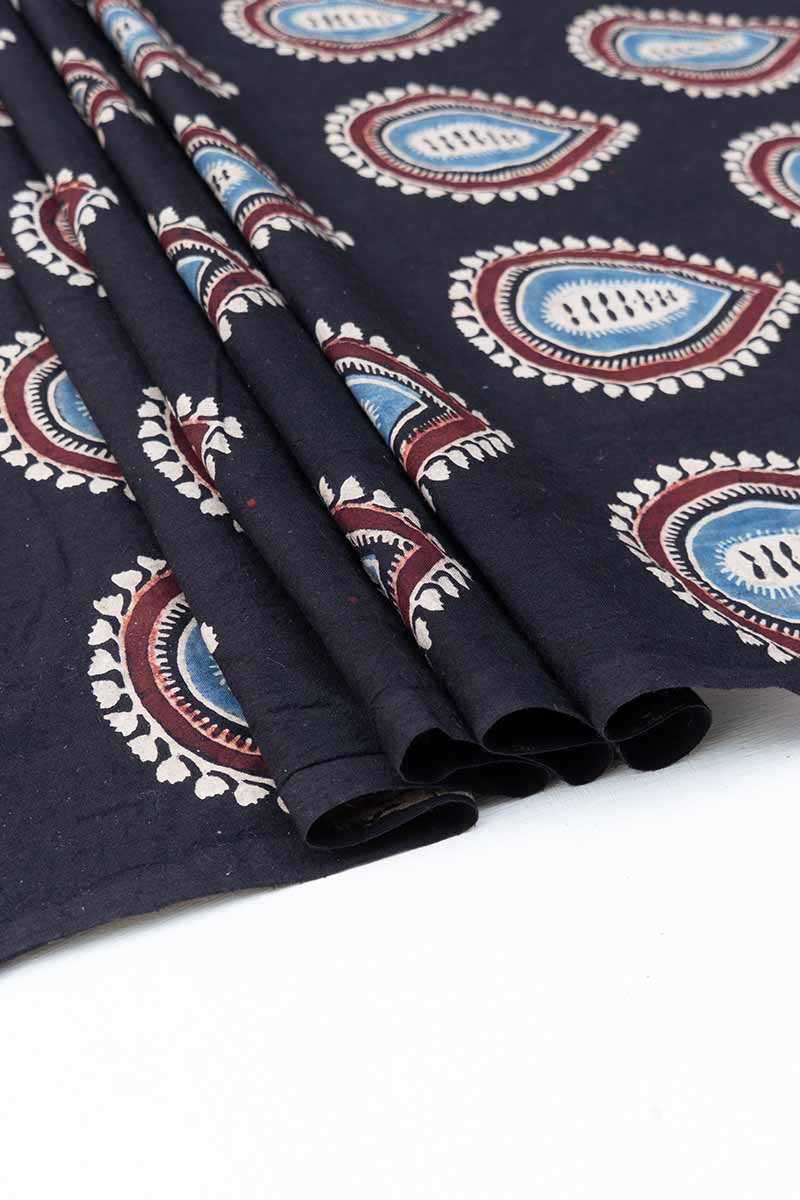 Cotton Fabric - Umi Black