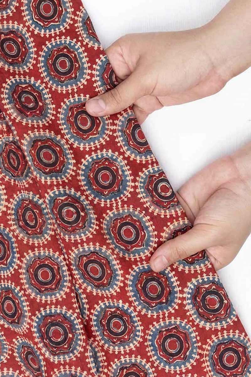 Cotton Fabric - Fara Burgundy