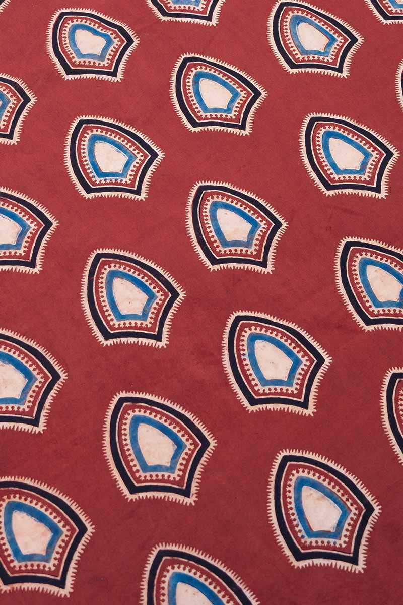 Cotton Fabric - Aya Red