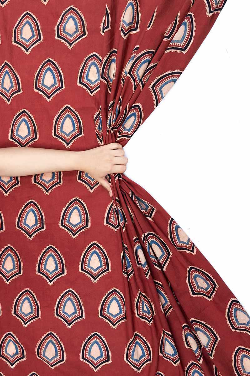 Cotton Fabric - Aya Red