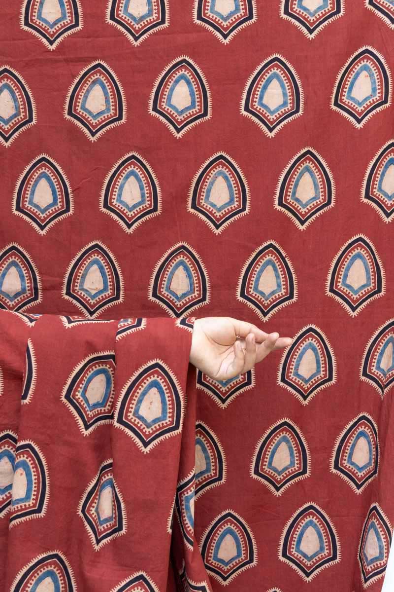 Cotton Fabric - Aya Red