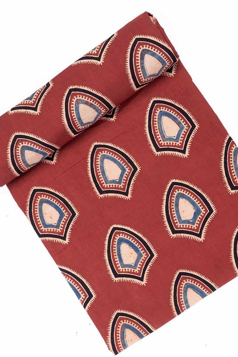 Cotton Fabric - Aya Red