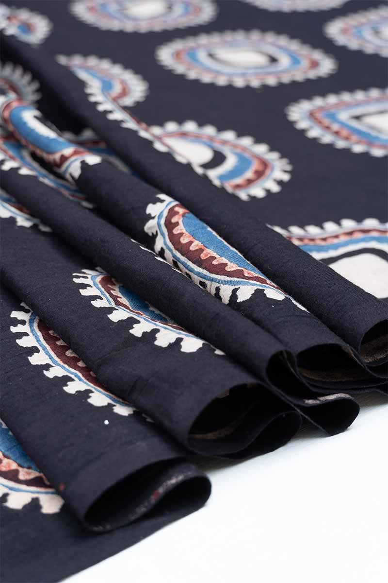 Cotton Fabric - Aki Black