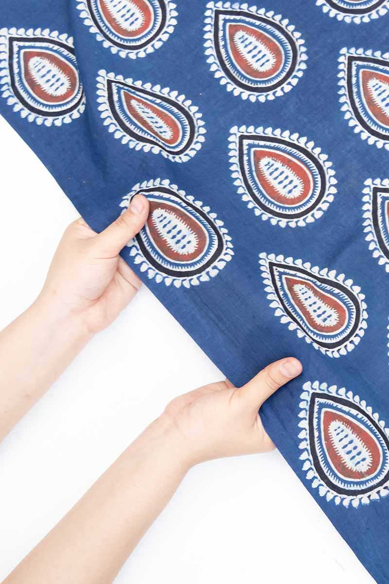 Cotton Fabric - Umi Indigo