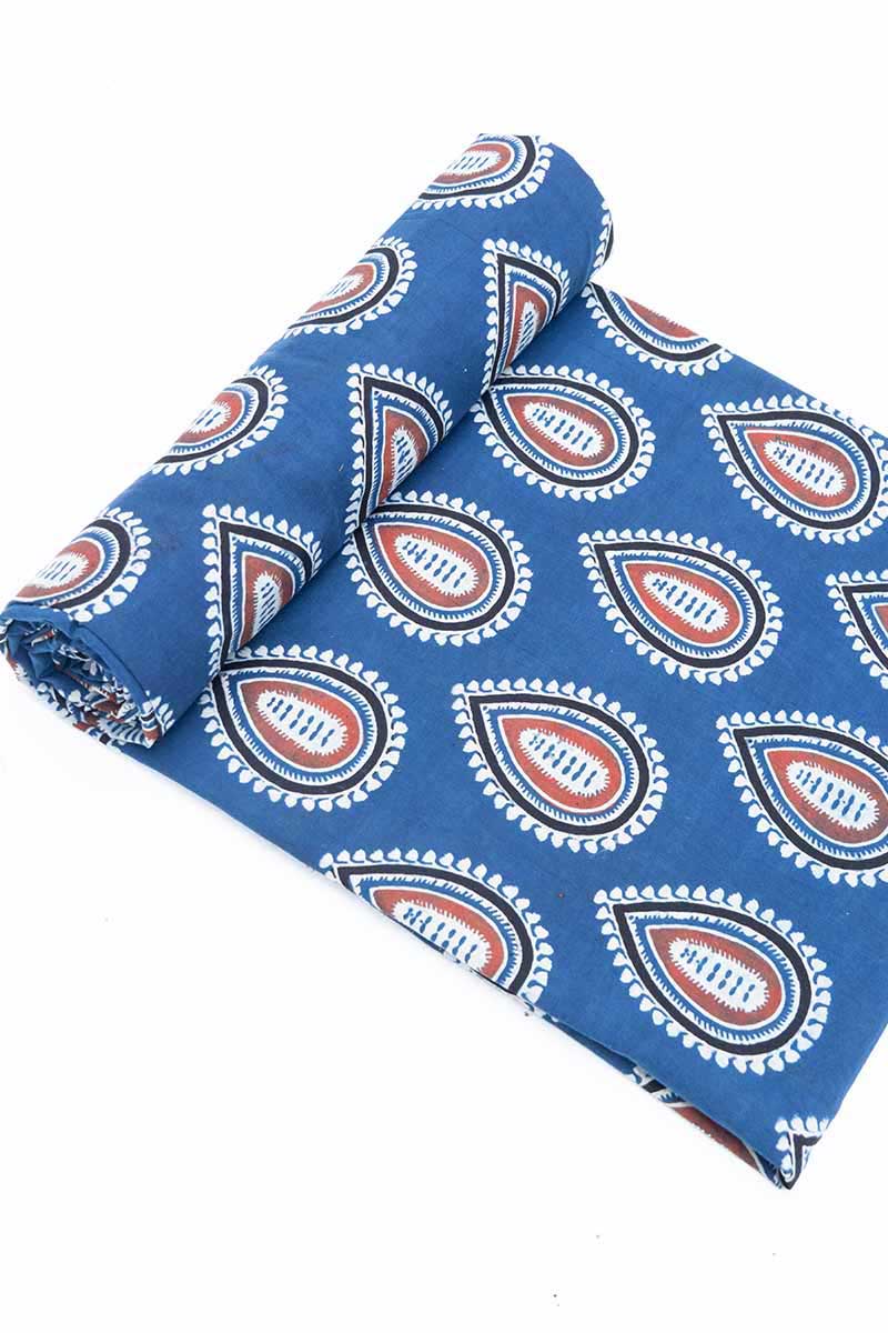 Cotton Fabric - Umi Indigo