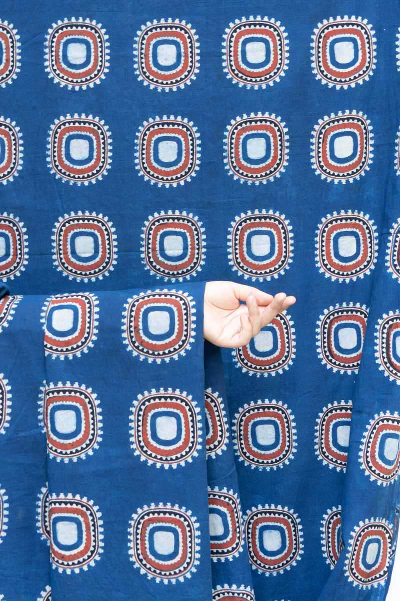 Cotton Fabric - Aki Indigo