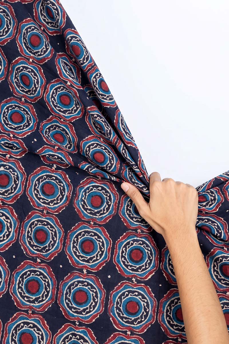 Cotton Fabric - Wasl Black