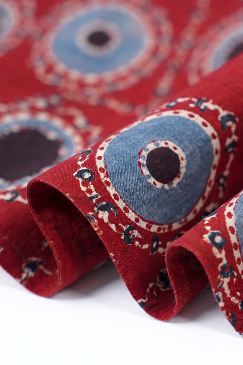 Cotton Fabric - Farhana Burgundy