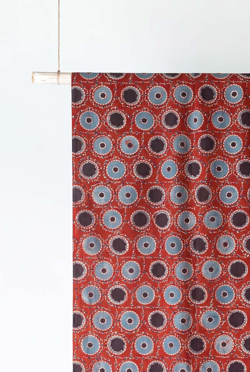 Cotton Fabric - Farhana Burgundy
