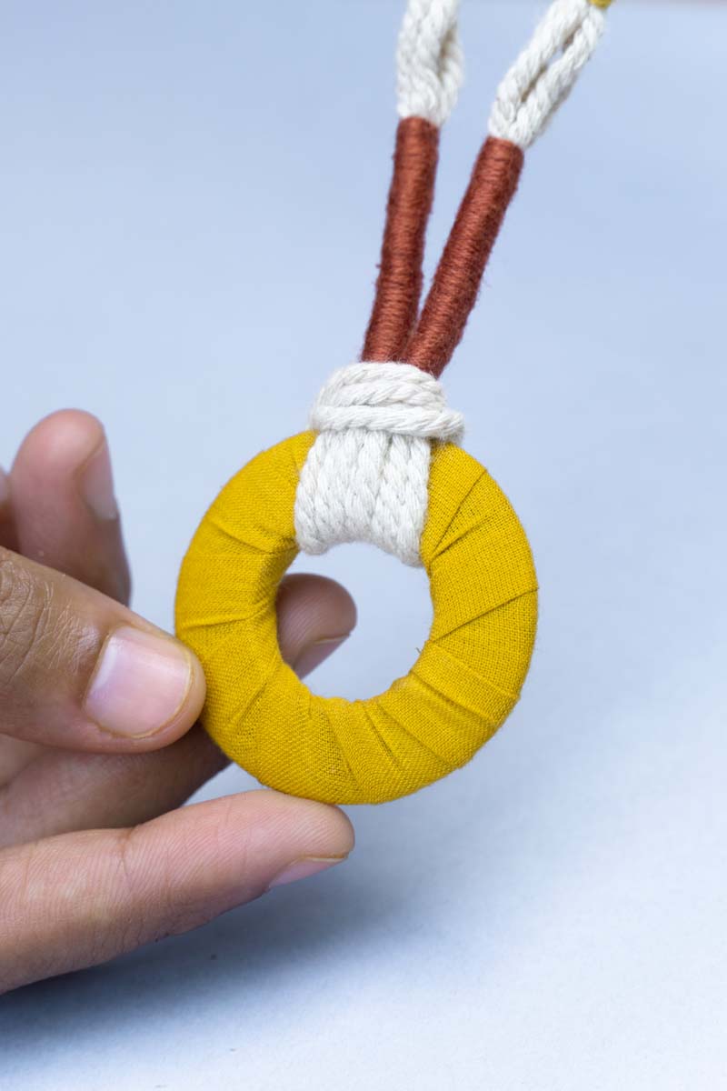 Pendant Necklace - Mustard