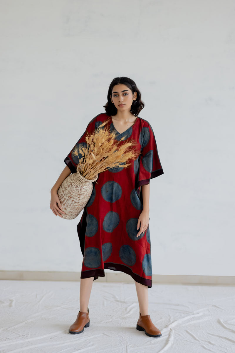 Freeszie Kaftan Dress -Geo 14